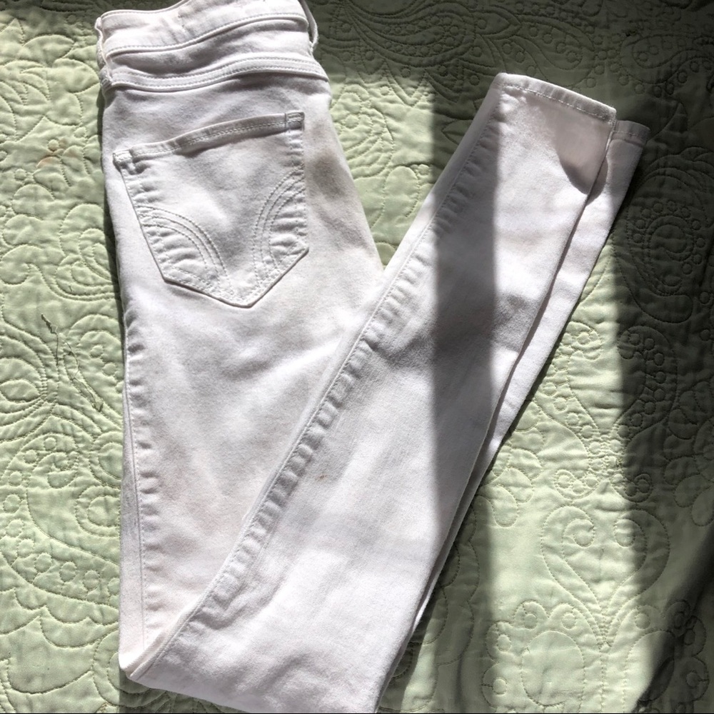 white jeans